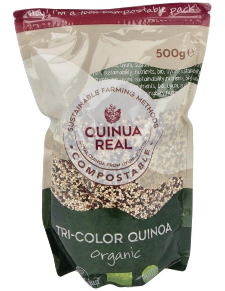 Grano Tricolor Quinoa Real. Formato Bio 500G De Quinua Rea