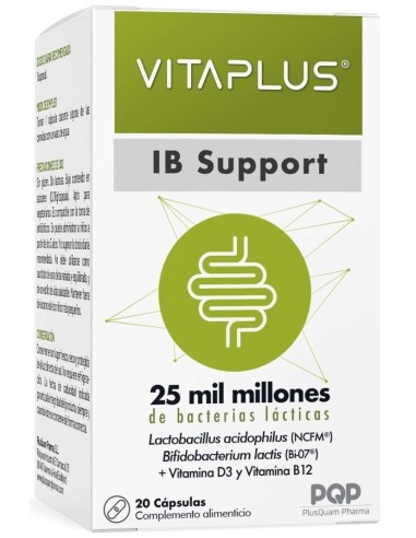 Vitaplus Ib Support 20Caps de Plusquam