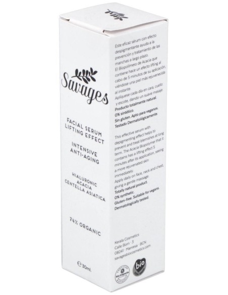 Serum Facial Efecto Lifting 30Ml. de Savages