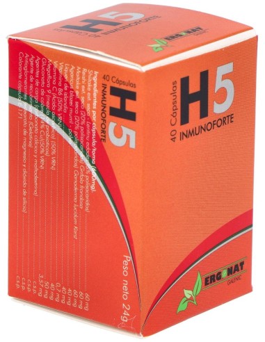 H5 Inmunoforte 40Cap. de Ergonat