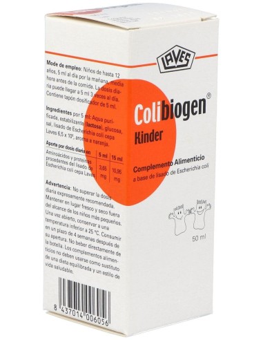 Colibiogen Kinder Oral 50Ml. de Margan