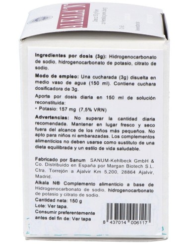 Alkala N 150Gr. de Margan