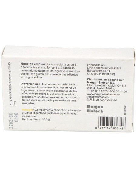 Sanaglu 30Cap. de Margan