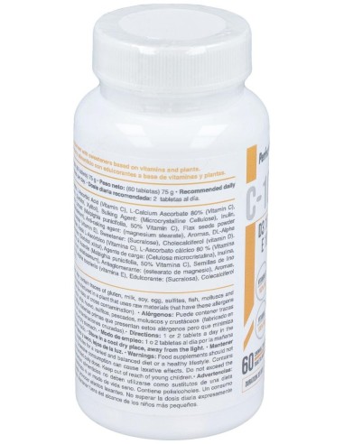 Vitamina C-1000 + Vit. E + Vit. D3  60Comp. de Gen Professional