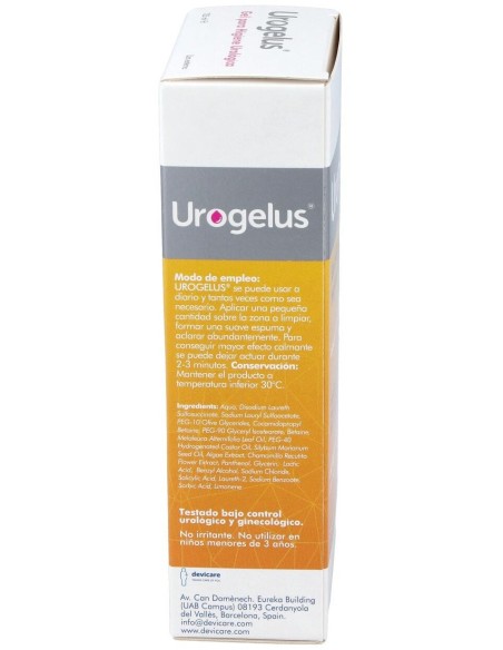 Urogelus Gel Para Higiene Urologica 125Ml. de Devicare