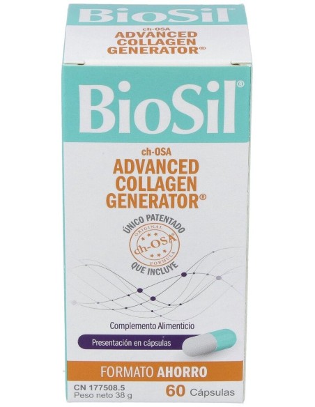 Biosil Generador De Colageno 60Cap. de Biosil