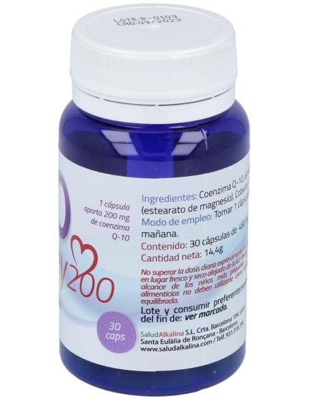 Q10 Energy 200 30Cap. de Saludalkalina