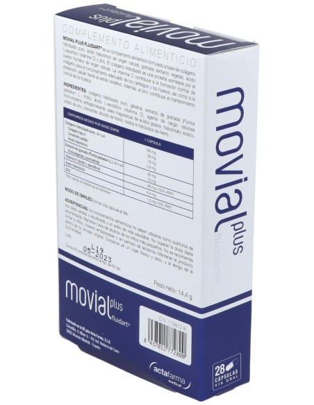 Movial Plus Fluidart 28Cap. de Actafarma