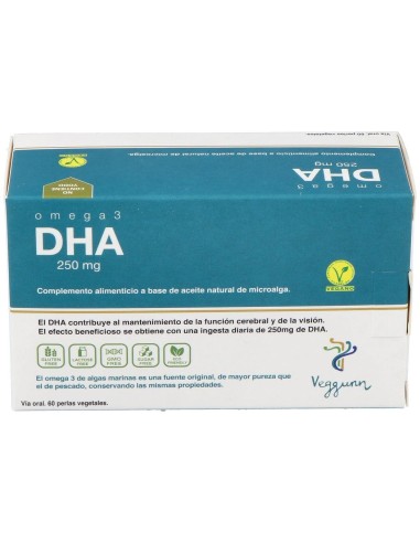 Dha Omega 3 60Cap. de Veggunn