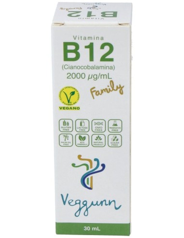 Vitamina B12 Family 30Ml. de Veggunn
