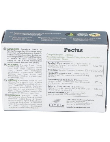 Pectus 30Cap. de Betula