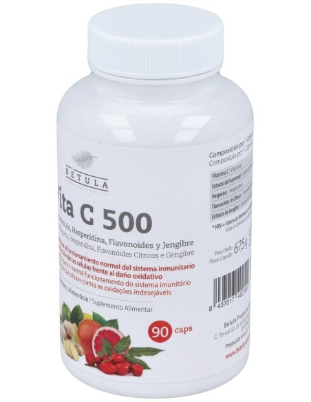 Vita-C 500 90Cap. de Betula