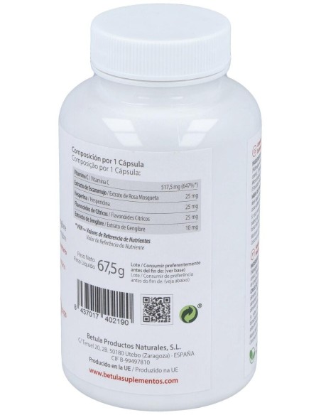 Vita-C 500 90Cap. de Betula