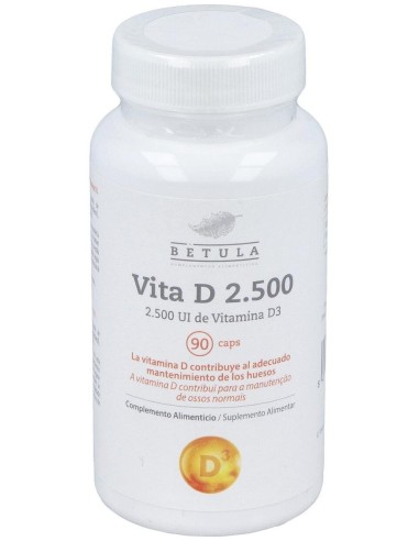 Vita D 2500Ui 90Cap. de Betula
