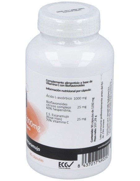 Vitamina C 1000Mg. 90Cap. de Lkn