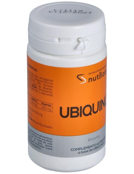 Ubiquinol 100Mg 60Perlas. de Nutilab