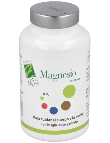 Magnesio 90Cap. de Cien Por Cien Natural