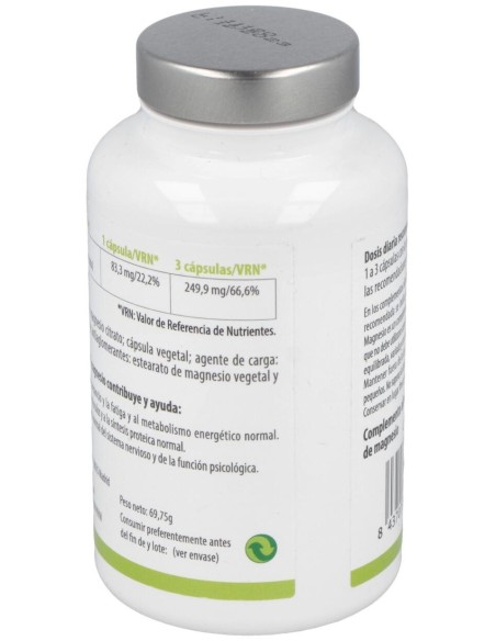 Magnesio 90Cap. de Cien Por Cien Natural