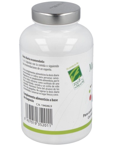 Magnesio 180Cap. de Cien Por Cien Natural