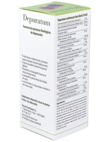 Depuratum 200Ml. de Cien Por Cien Natural