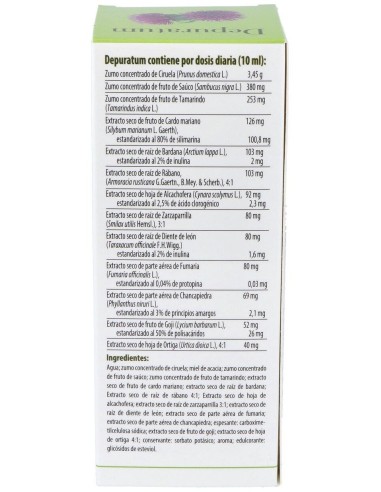 Depuratum 200Ml. de Cien Por Cien Natural