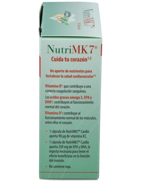 Nutrimk 7 Cardio 60Cap. de Cien Por Cien Natural