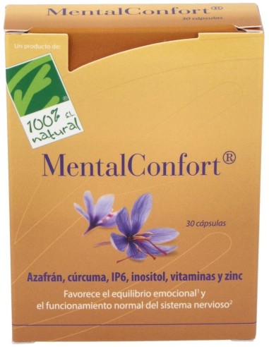 Mentalconfort 30Cap. de Cien Por Cien Natural