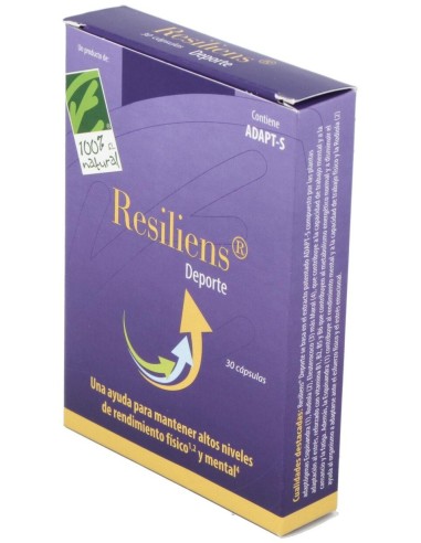 Resiliens Deporte 30Cap. de Cien Por Cien Natural