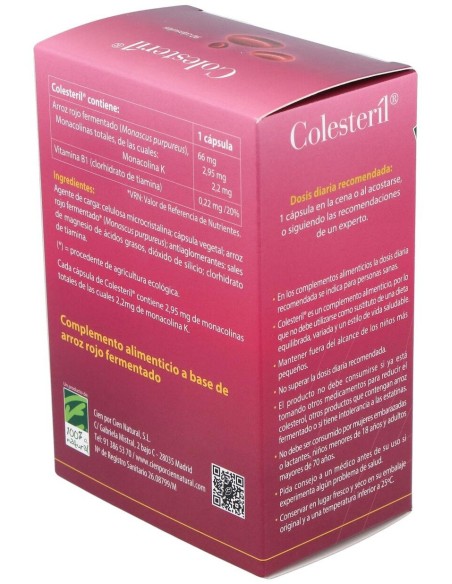 Colesteril 90Cap. de Cien Por Cien Natural
