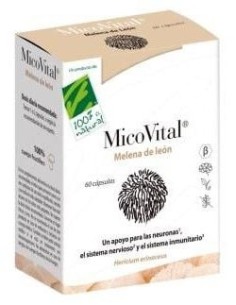 Micovital Melena De Leon 60Cap. de Cien Por Cien Natural 2