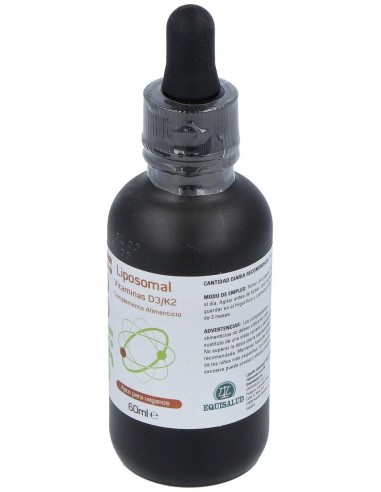 Lipolife Liposomal Vitaminas D3/K2 60Ml. de Equisalud