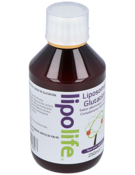 Lipolife Liposomal Glutation Albaricoque-Vai. 250M de Equisalud