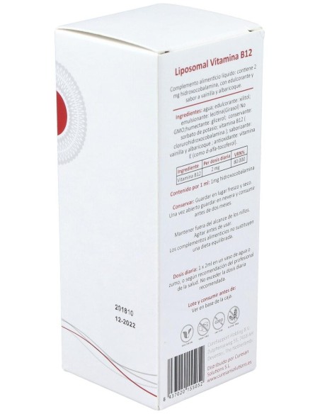 Liposomal B12 60Ml. de Curesupport
