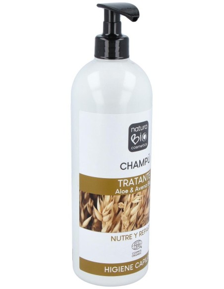 Champu Tratante Aloe-Avena 740Ml. de Naturabio Cosmetics