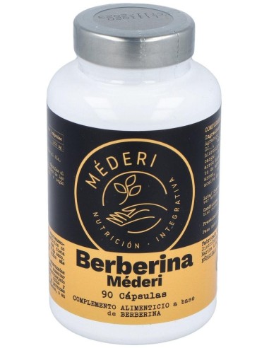 Berberina 90Cap. de Mederi Nutricion Integrativa