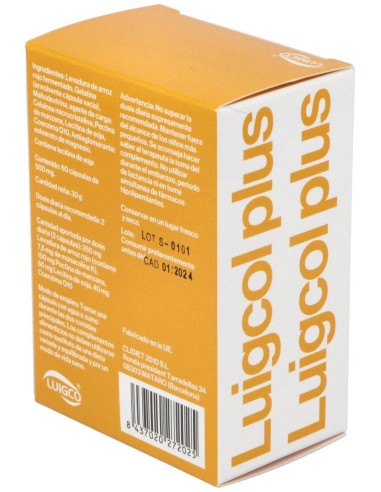 Luigcol Plus 60Cap. de Luigco