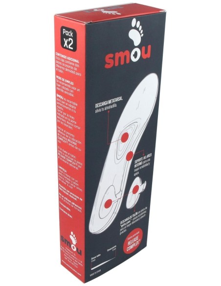 Smou Complet Plantilla Meta-Fascitis-Espolon 37/38 de Smou