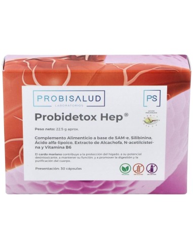 Probidetox Hep 30Cap. de Probisalud