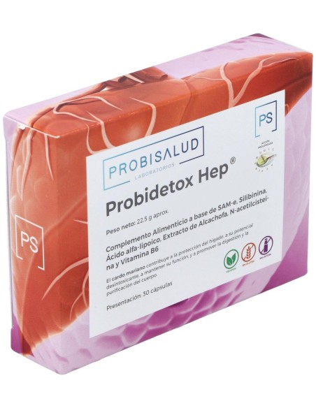 Probidetox Hep 30Cap. de Probisalud