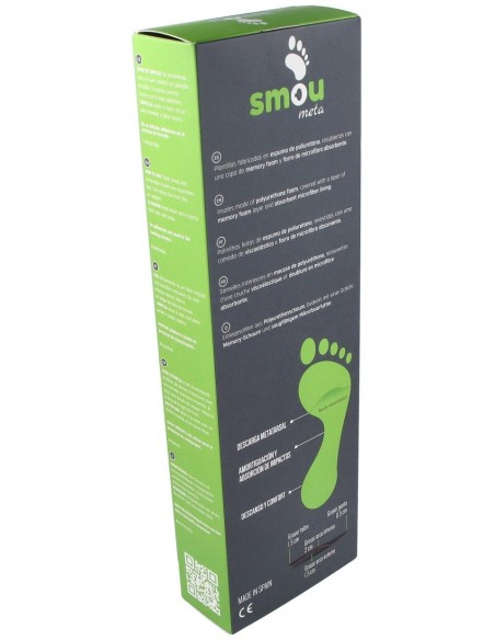 Smou Meta Plantilla Decarga Metatarsal T39/40 de Smou