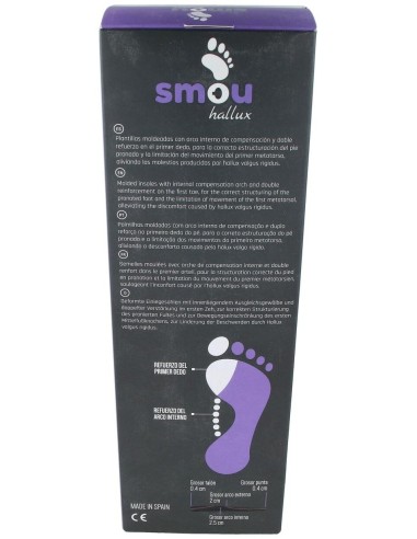Smou Hallux Plantilla Juanete T39/40 de Smou