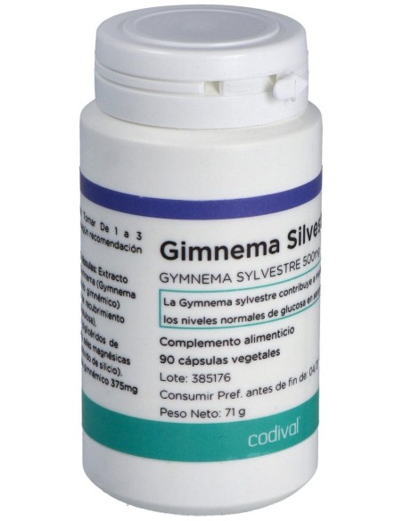 Gymnema Silvestre 90Cap. de Codival