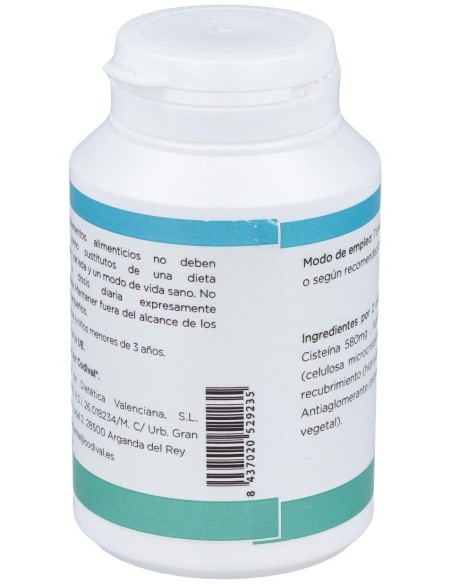Nac N-Acetil-Cisteina 120Cap. de Codival