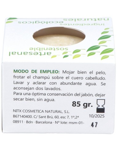 Champu Solido Nutritivo 85Gr. de Nitx