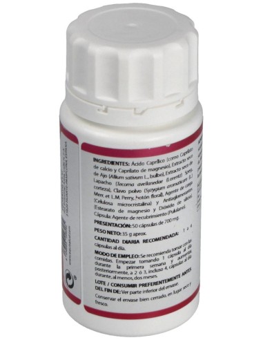 Holomega Acido Caprilico 50Cap. de Equisalud