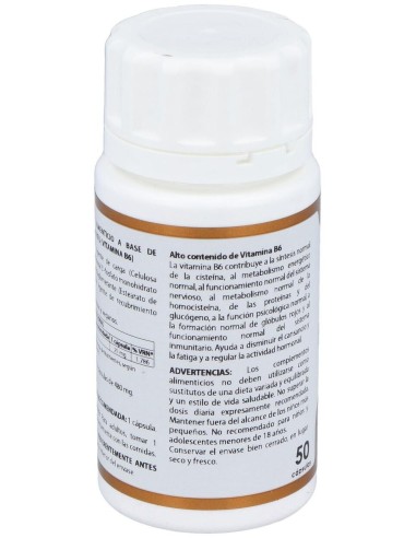 Holovit Piridoxal-5-Fosfato 25Mg Vit. B6 50Cap de Equisalud