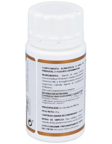Holovit Piridoxal-5-Fosfato 25Mg Vit. B6 50Cap de Equisalud