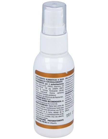Holovit Vitamina D3 Spray 50Ml. de Equisalud