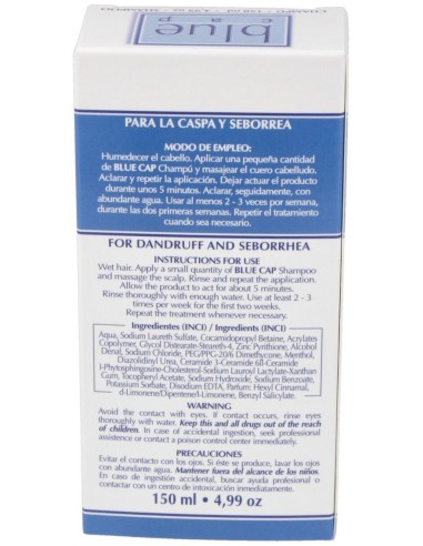 Blue-Cap Champu 150Ml. de Catalysis