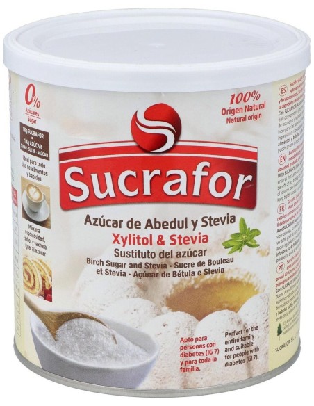 Sucrafor (Azucar De Abedul Y Stevia) 500Gr de Sucrafor